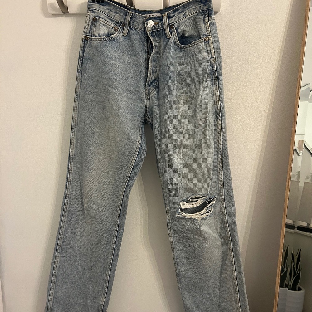 Redone Lightwash Jeans - image 1